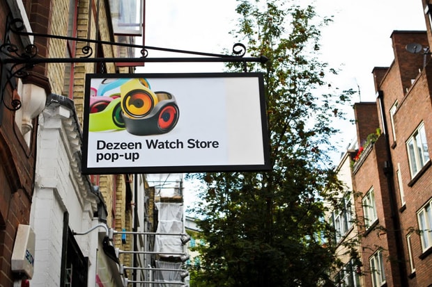 Dezeen Watch Pop-Up Store