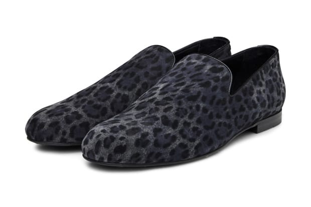 gray leopard shoes