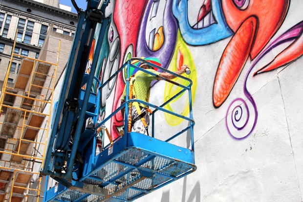 Kenny Scharf Mural in Philadelphia