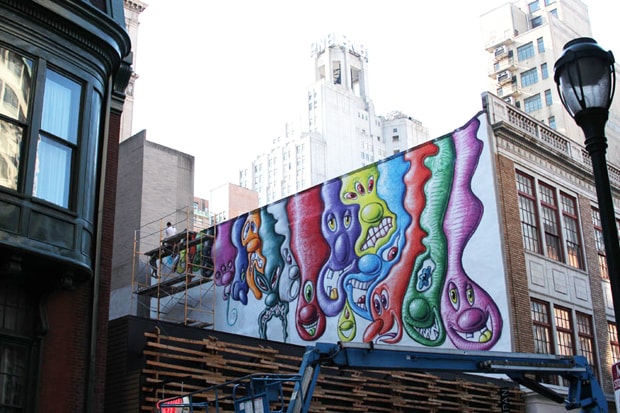 Kenny Scharf Mural in Philadelphia
