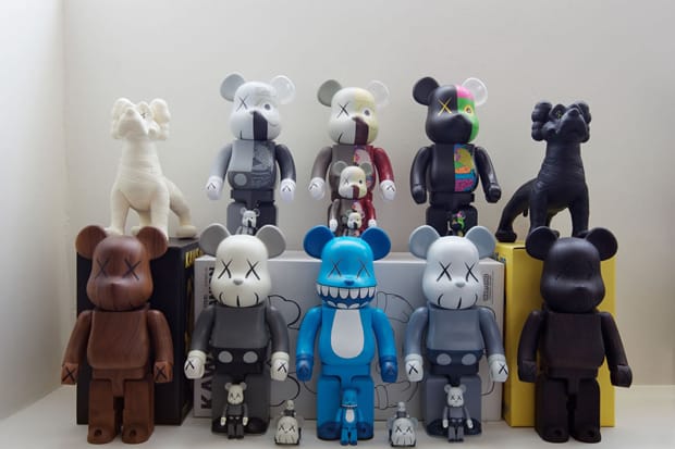 kaws toys collection