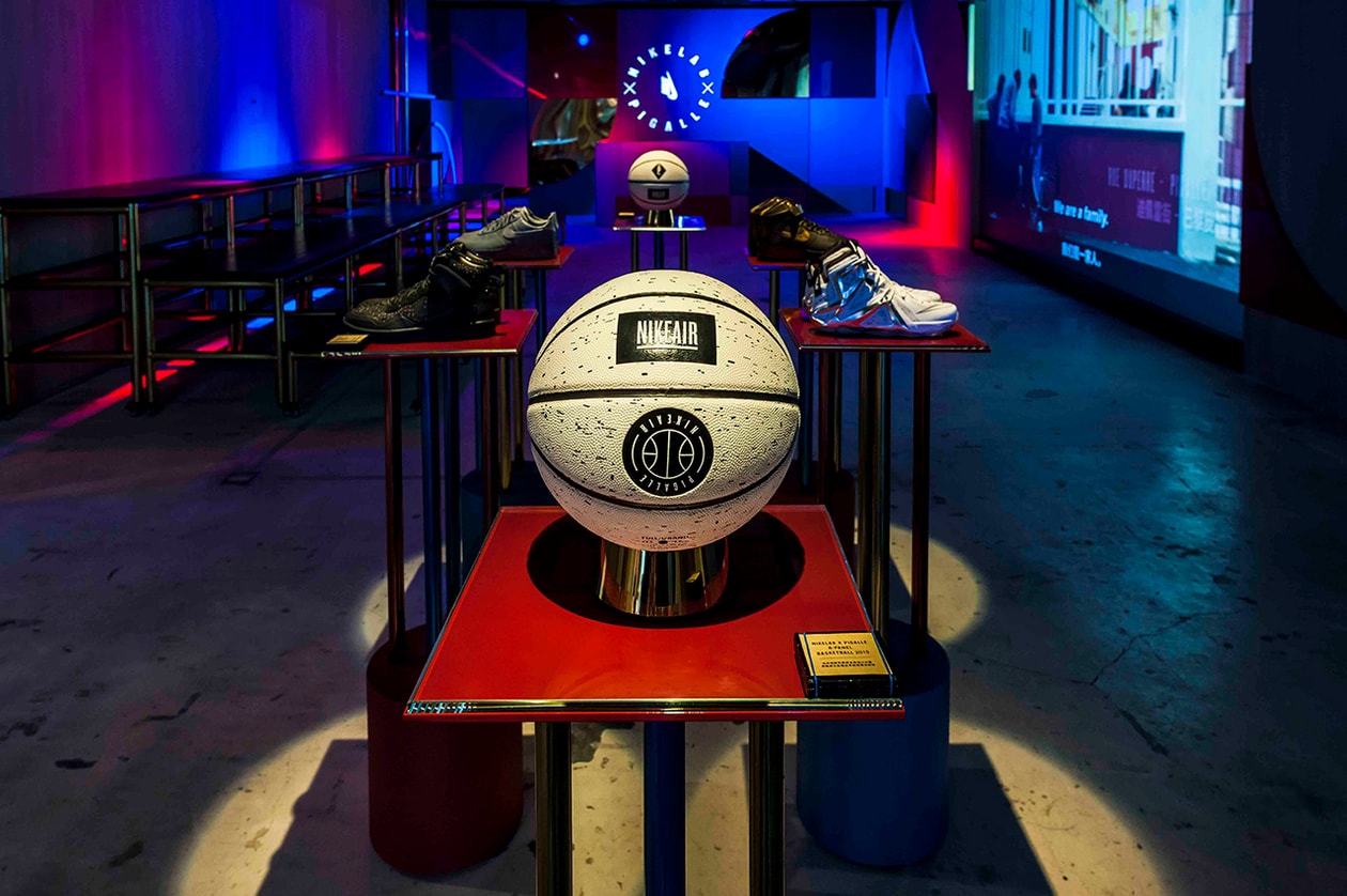 LeBron James makes stop at incredible Pigalle court in Paris