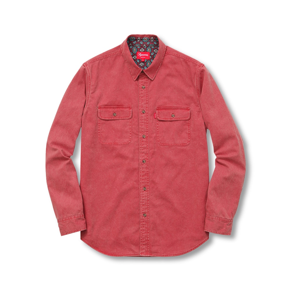 Supreme Flannel Lined Twill Shirt