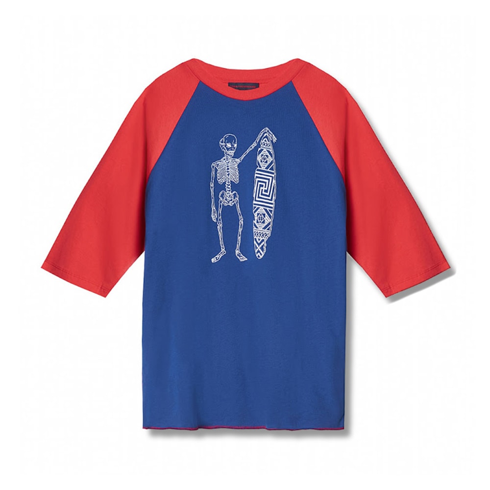 Gosha Rubchinskiy Surfing Skeleton Raglan T-Shirt
