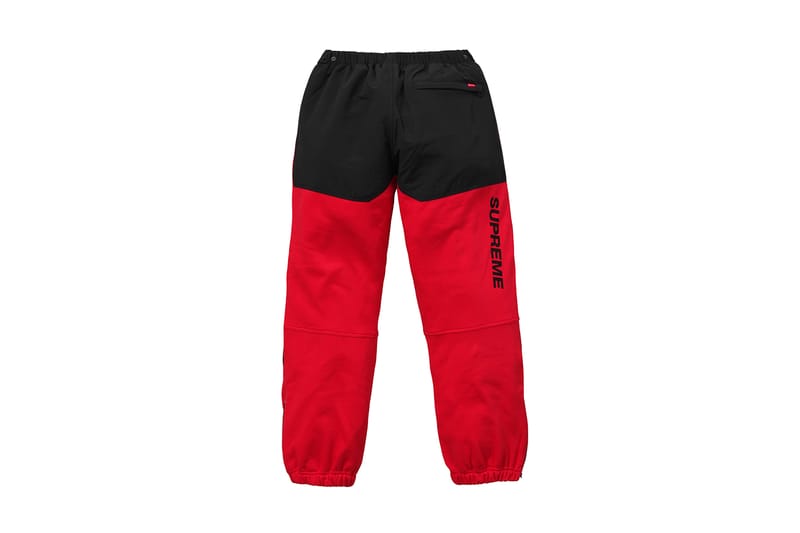 supreme north face track pants