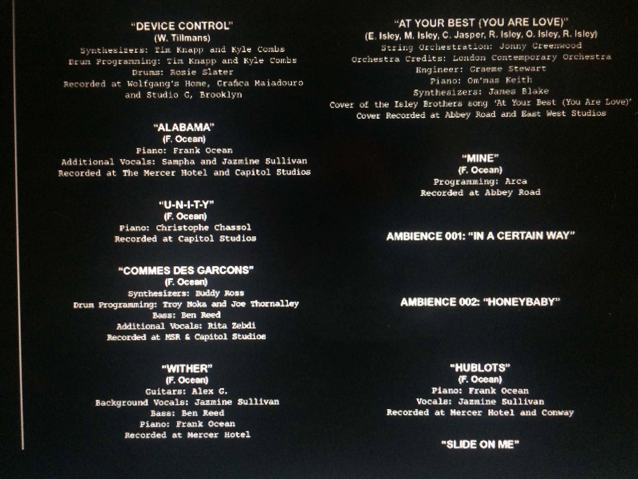 credits-revealed-frank-ocean-visual-album-endless