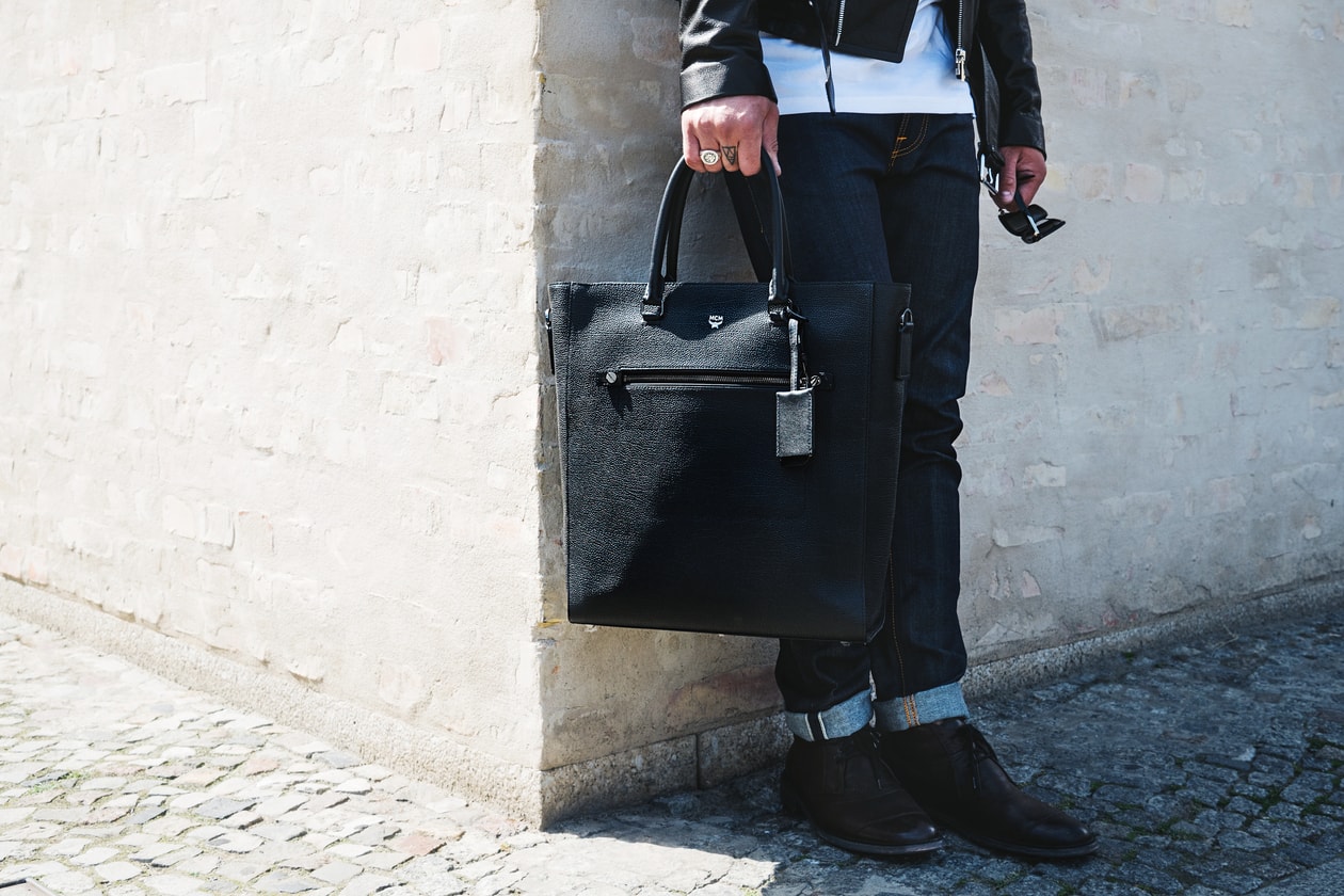 Berlin with Andre Hamann MCM bag lookbook