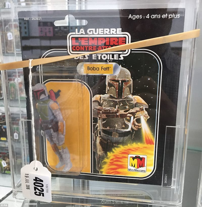 boba fett figure rare