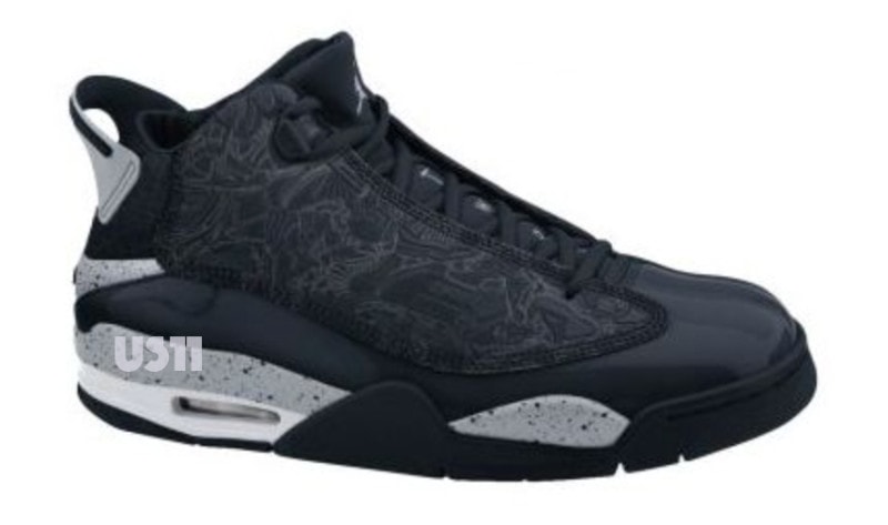 Jordan Dub Zero Returns black grey white green air jordan brand