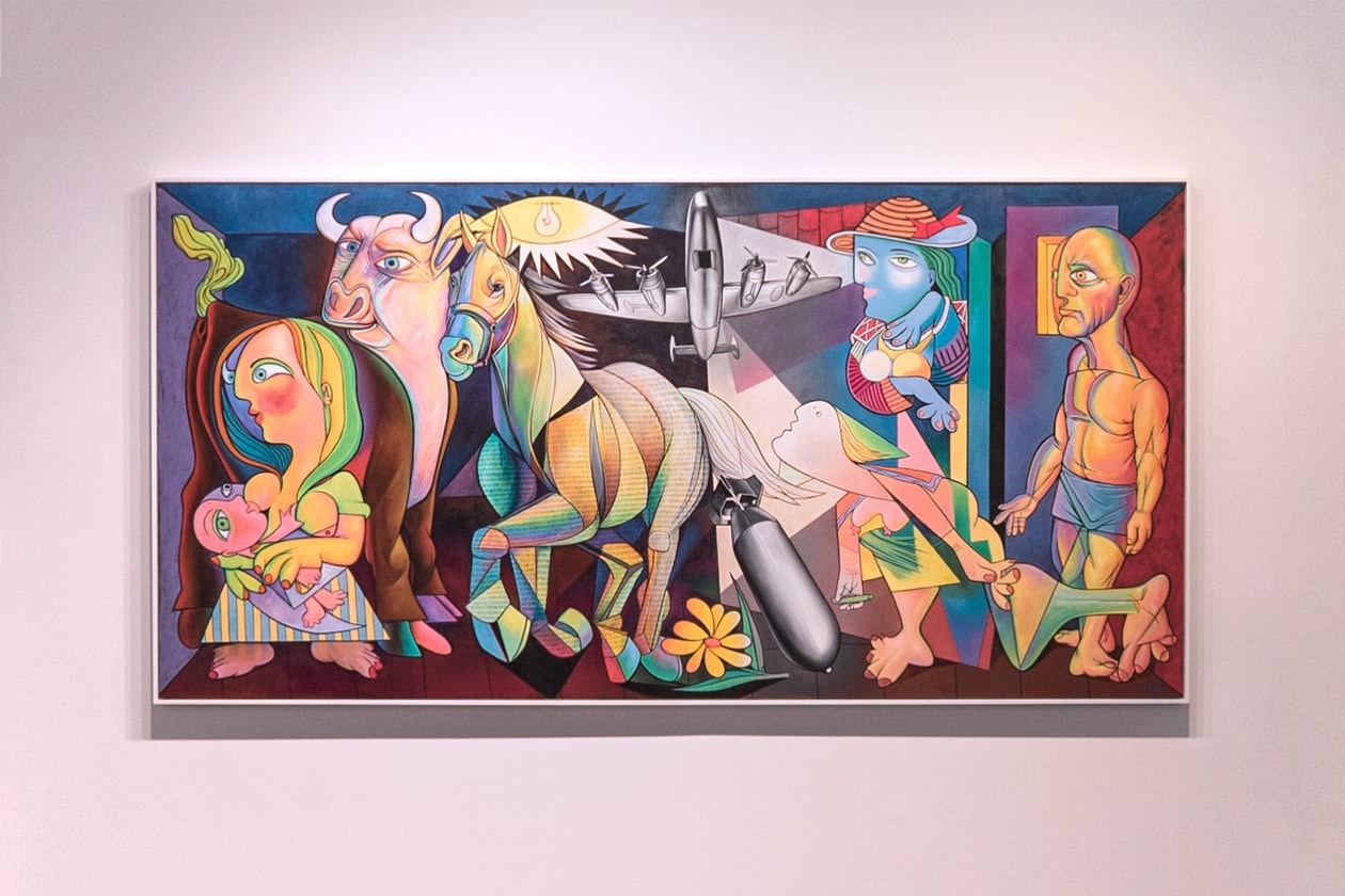 Ron English Pablo Picasso 'Guernica'