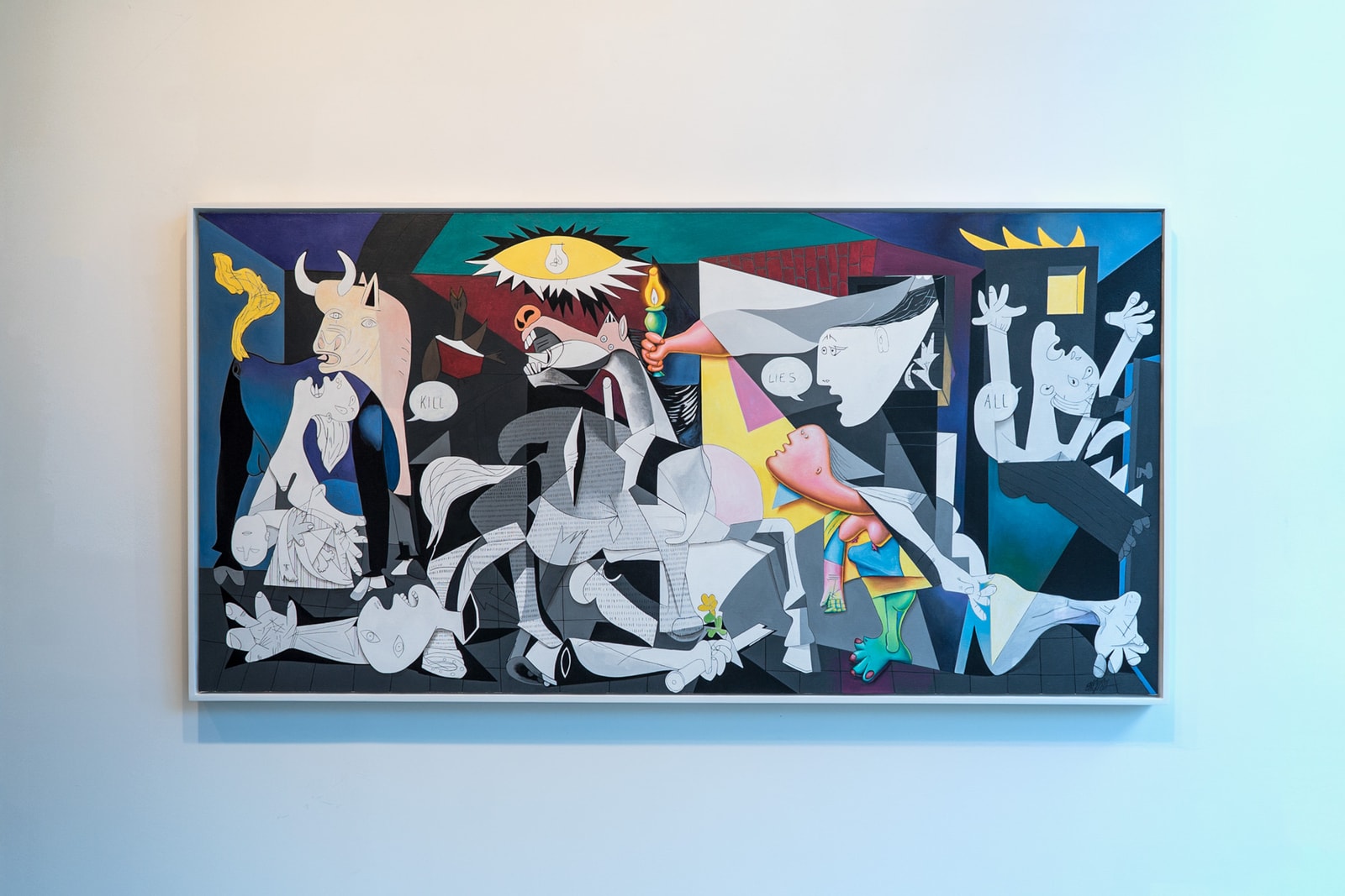 Ron English Reimagines Pablo Picasso S Guernica Hypebeast