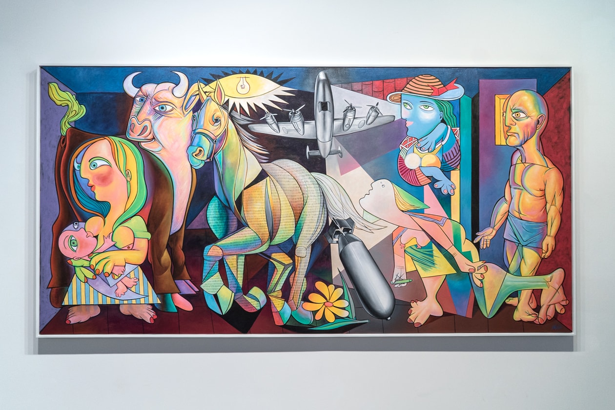 Ron English Pablo Picasso 'Guernica'