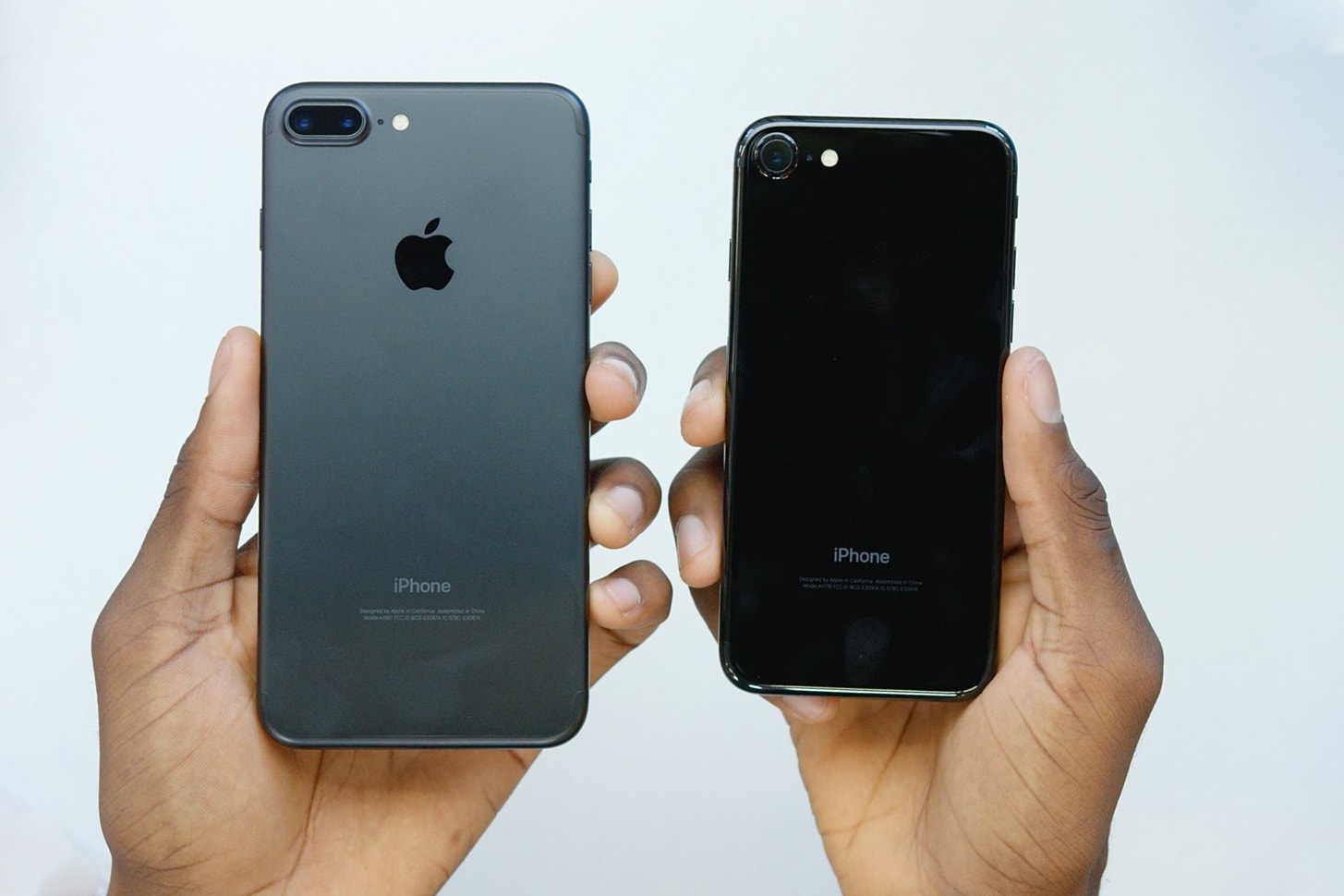 apple iphone 7 unboxing jet black vs