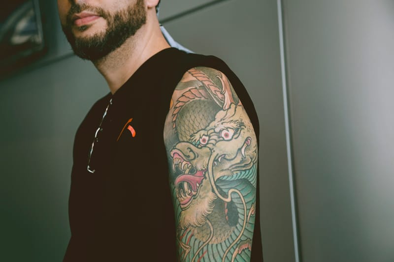 A tattoo enthusiast poses for photo at Hong Kong International Tattoo...  News Photo - Getty Images