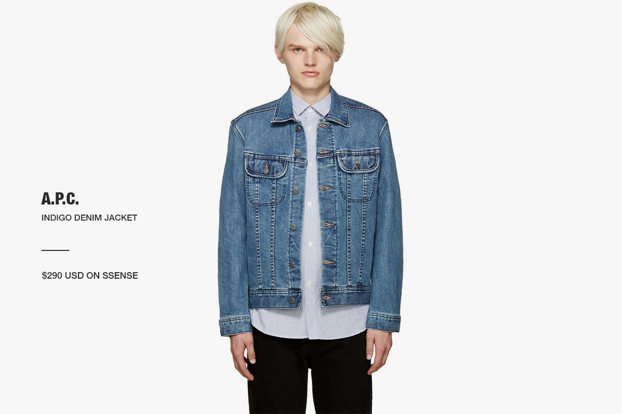 Denim Jackets Levis Gosha Rubchinskiy Margiela APC Naked Famous