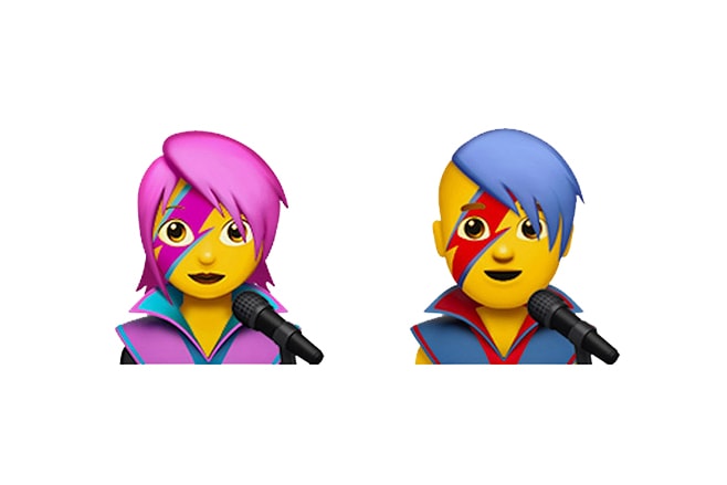 Apple Update David Bowie Emojis