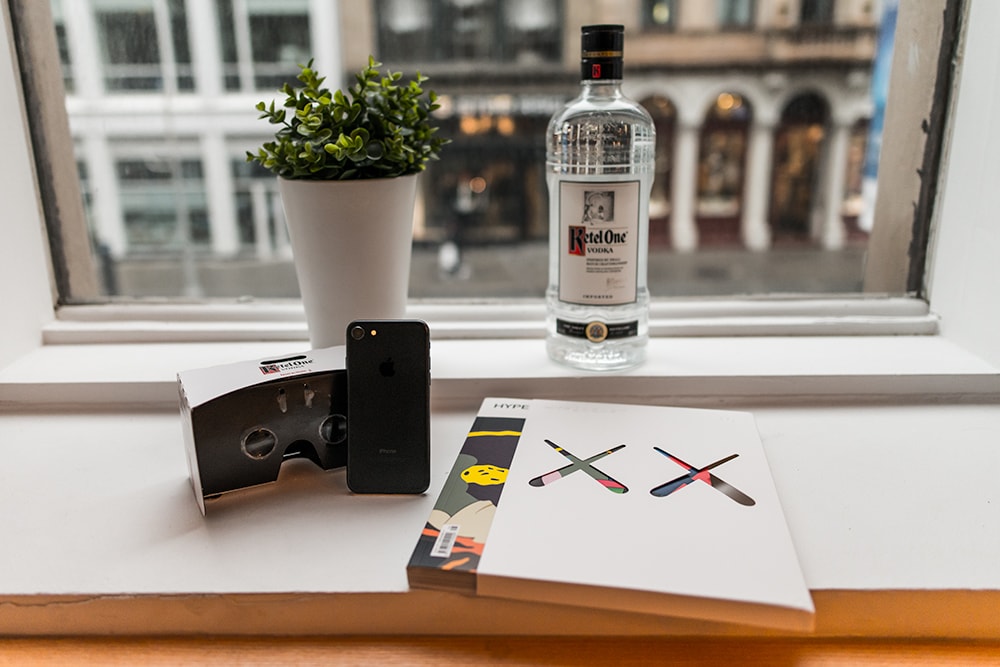 ketel one limited edition virtual reality viewer