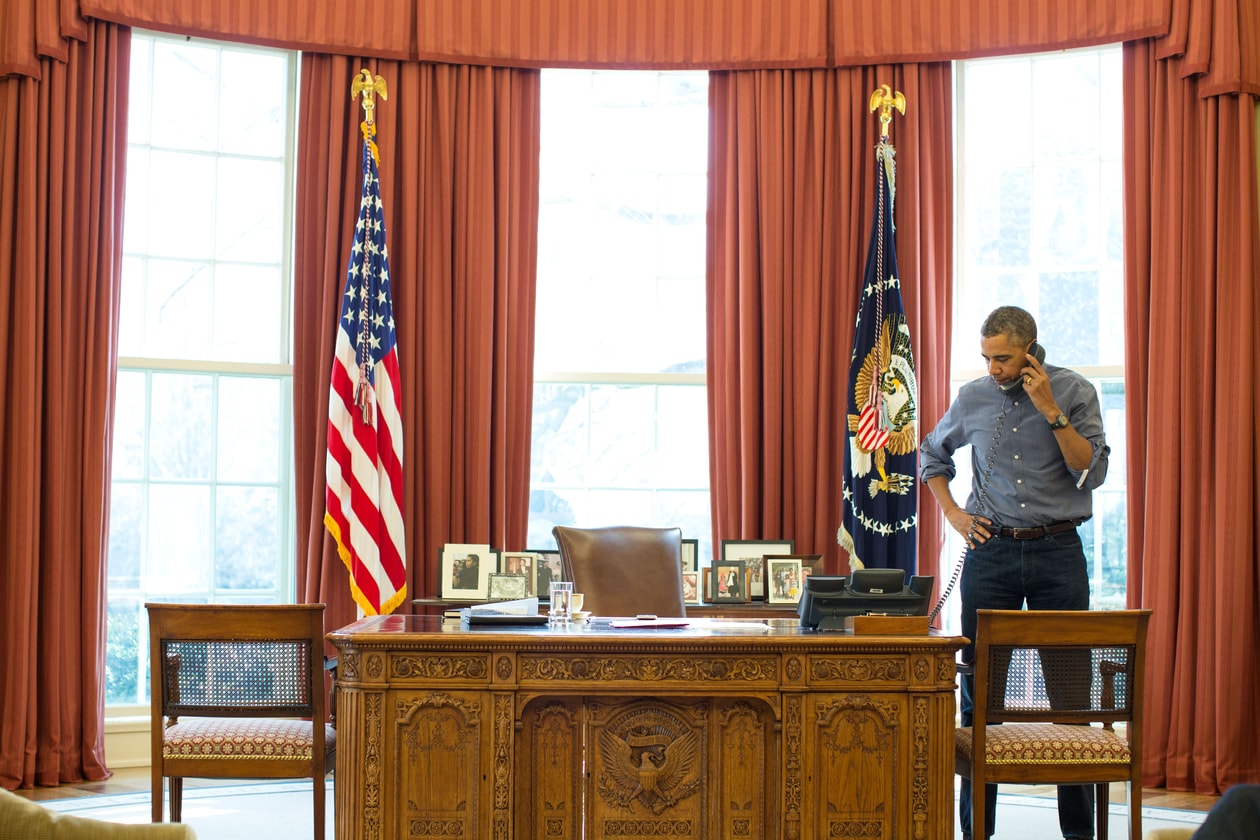 President Barack Obama's Most Stylish Moments POTUS Barry Michelle Obama FLOTUS Suits Normcore Dad Jeans Tan Suits Sunglasses athleisure