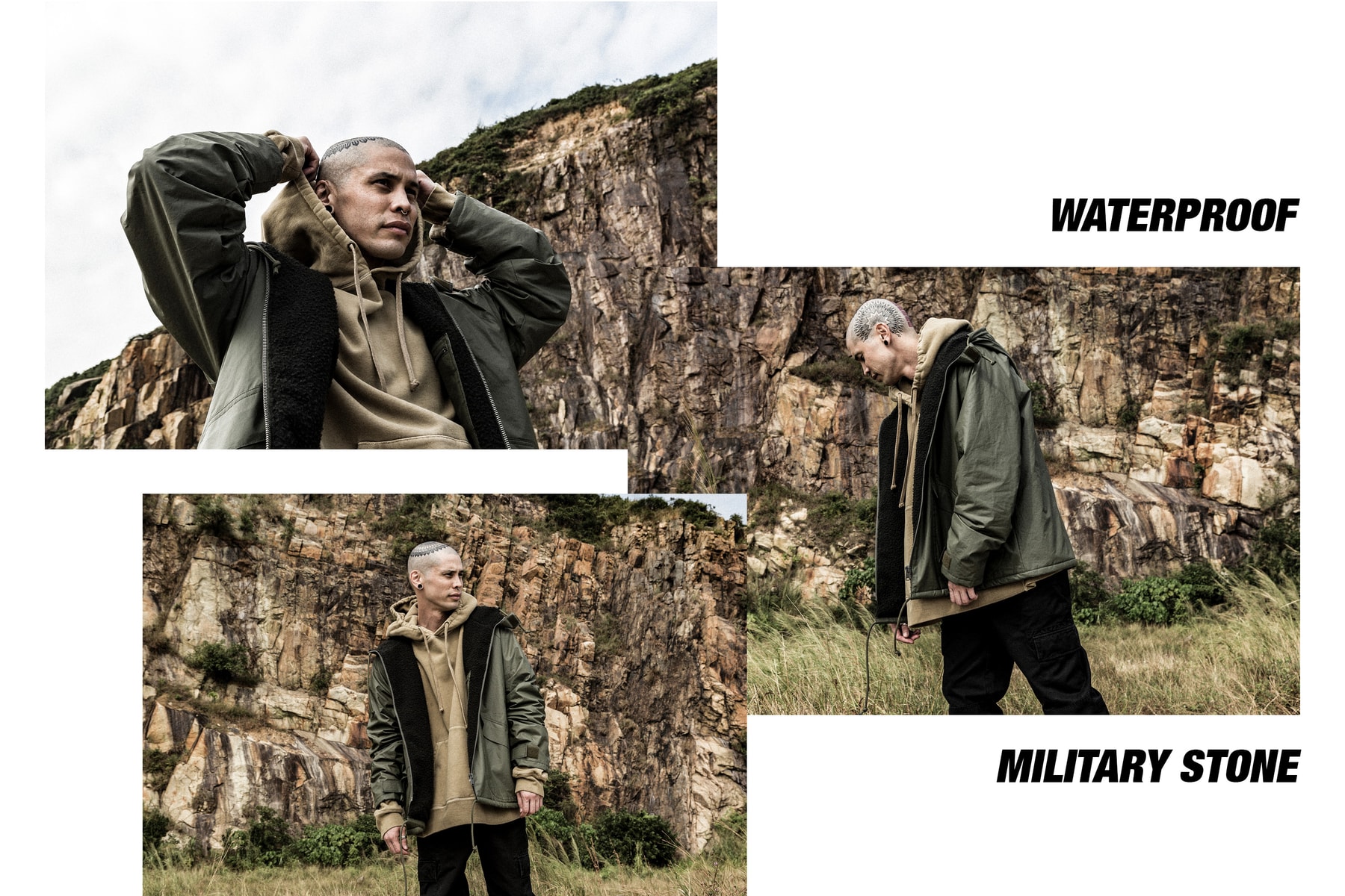 YEEZY SEASON 3, PEACHED FLEECE, MIDNIGHT ONYX, RAGLAN, RUGBY, MILITARY DARK, WARNING ORANGE