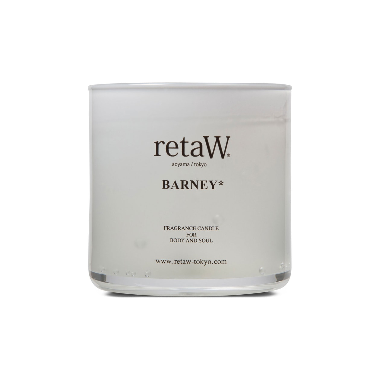 retaW Barney Gel Candle