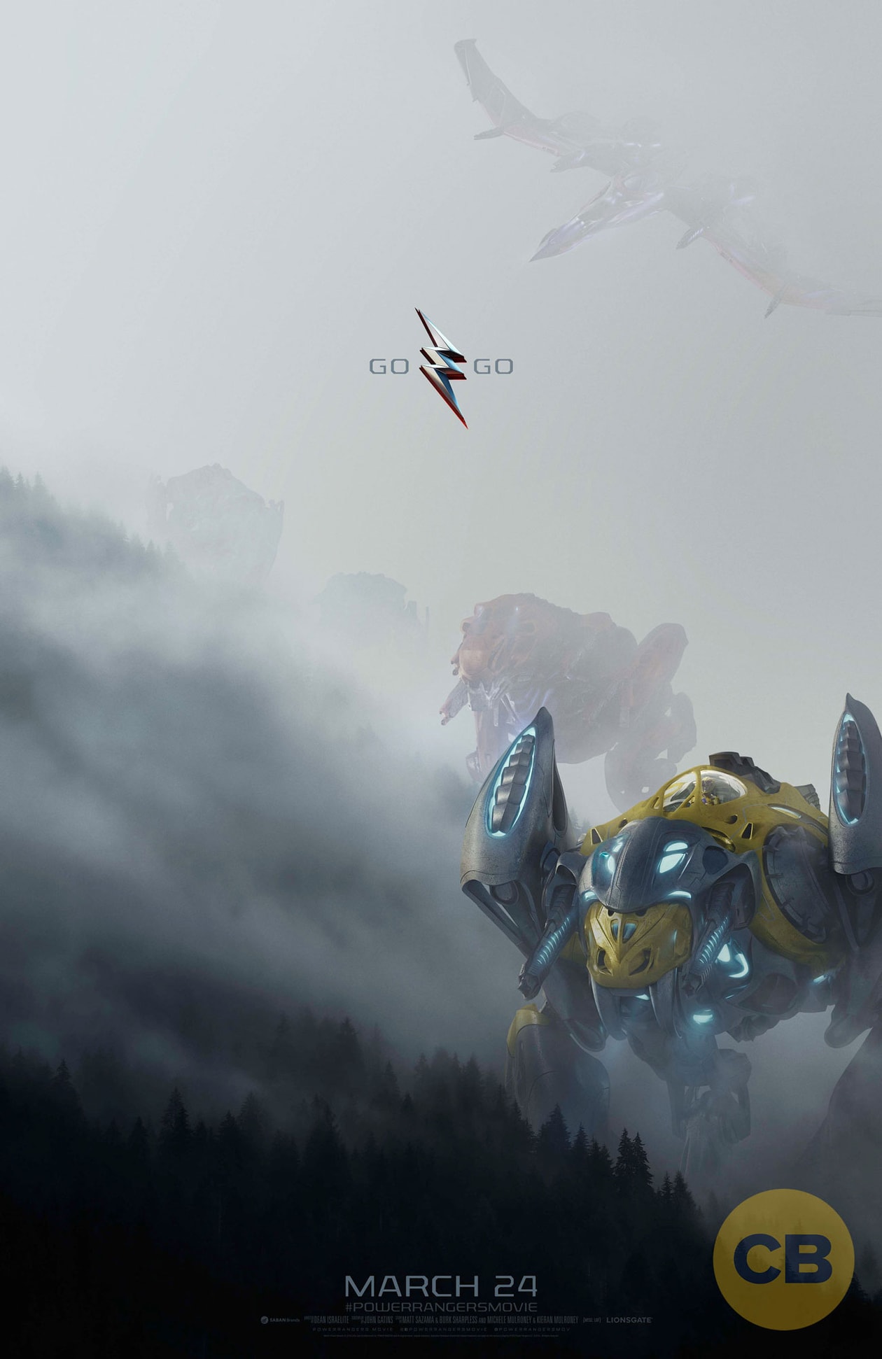 Power Rangers Poster Zords Preview