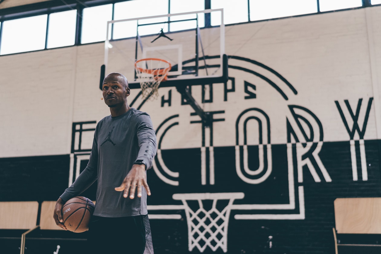 Ray Allen jordan brand Bastille paris france practice shooting training drills