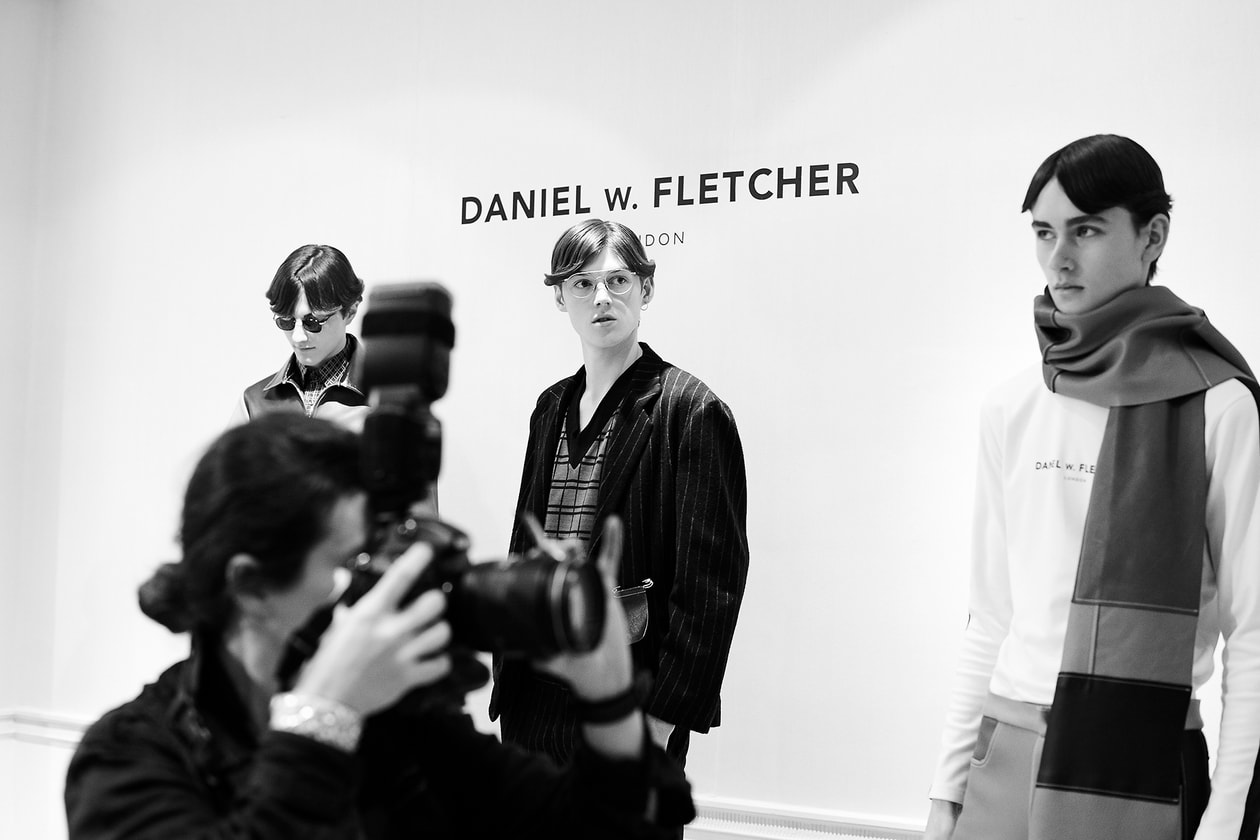 Daniel W. Fletcher Autumn/Winter 2017 Portrait + Backstage