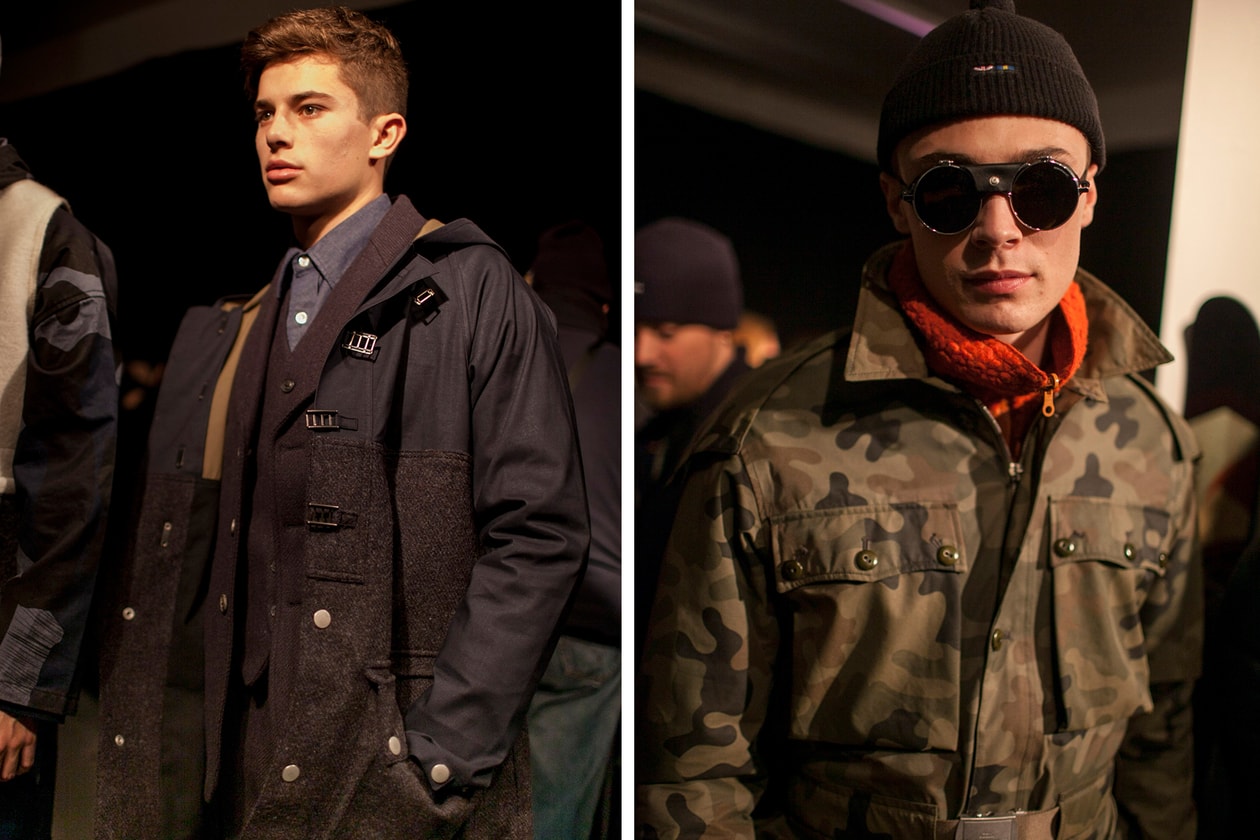 How Nigel Cabourn Integrates Military Inspiration into His 2017 Fall/Winter Collection London Fashion Week Men's Runway Show