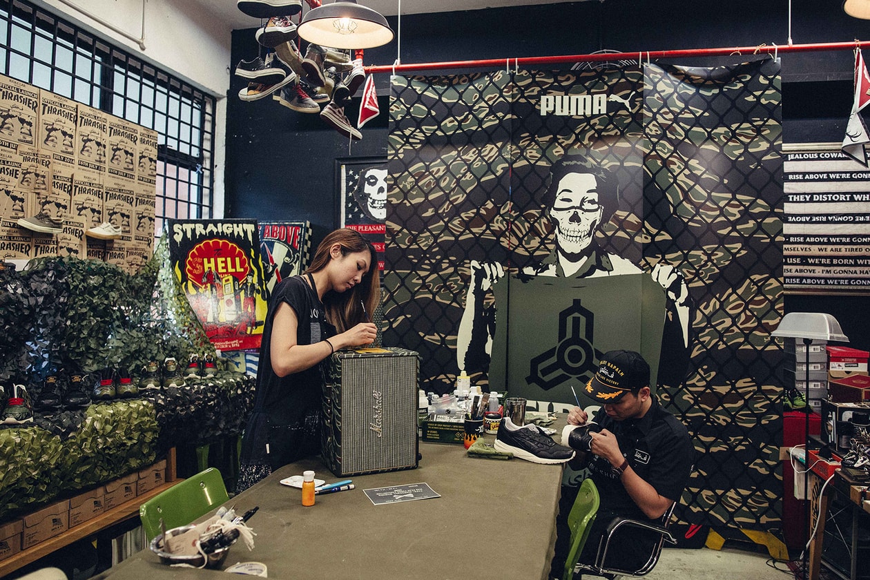 SBTG Sabotage Mark Ong Sneaker Customizer Studio Singapore