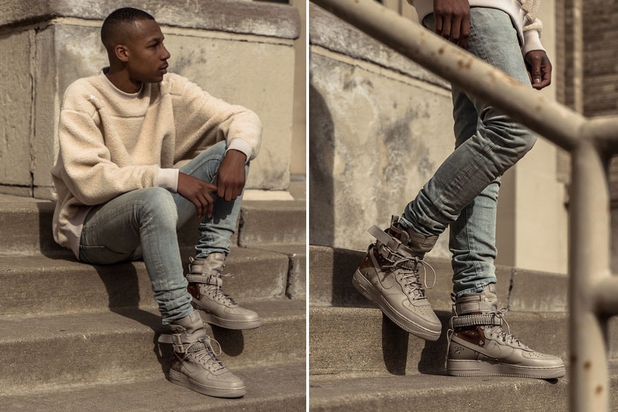 Nike Sf Af1 Special Field Air Force 1 Desert Camo And Dust Closer Looks Hypebeast