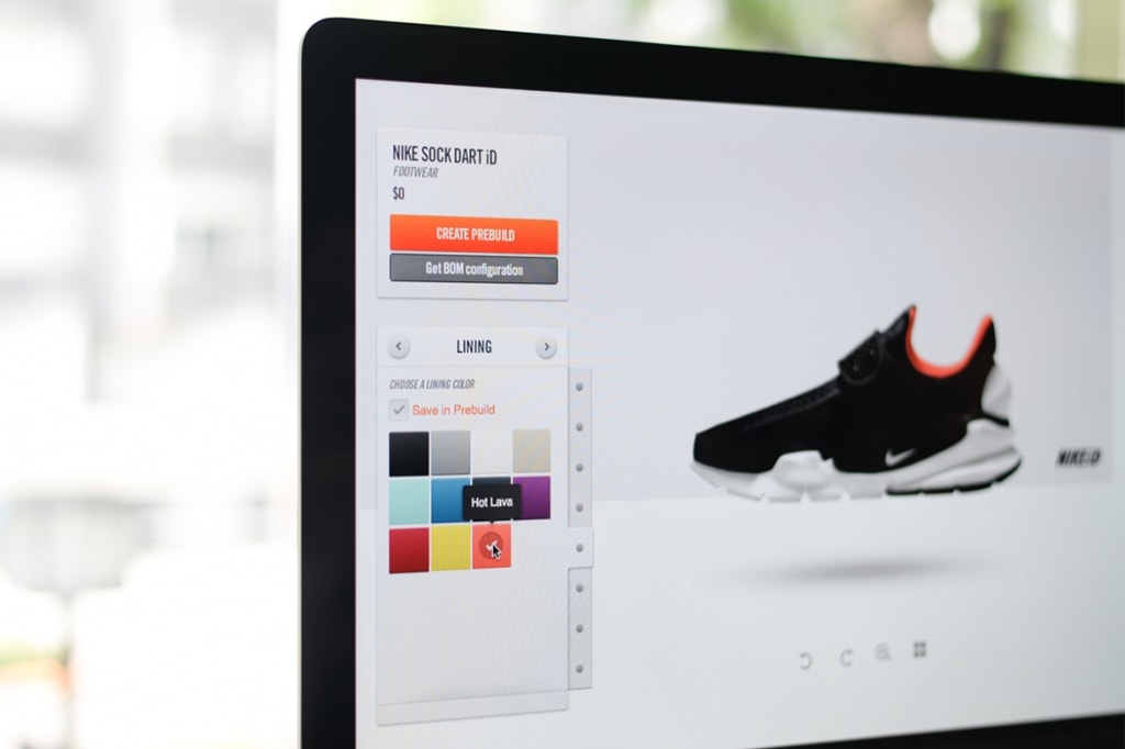 NIKEiD でオリジナルの “Sock Dart” を早速作ってみた