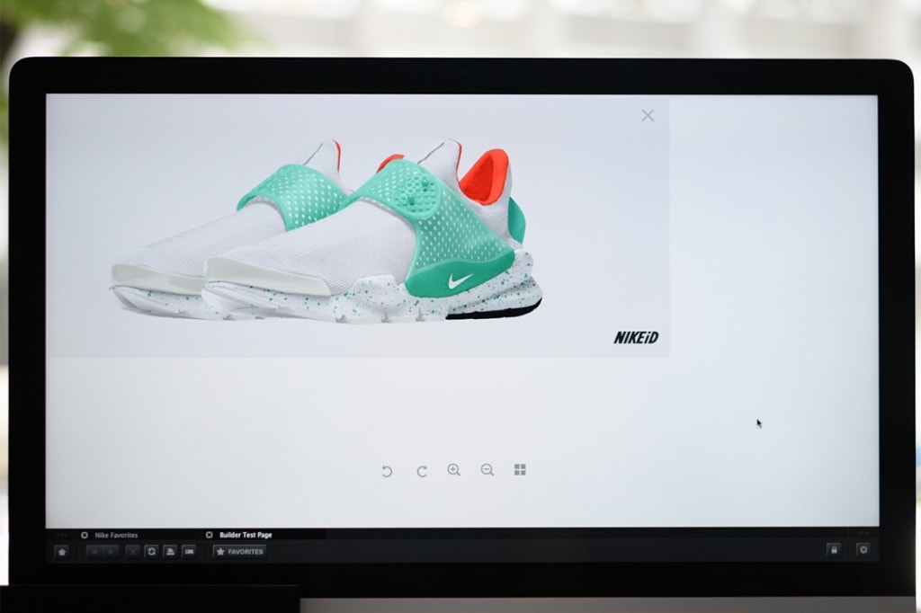 NIKEiD でオリジナルの “Sock Dart” を早速作ってみた