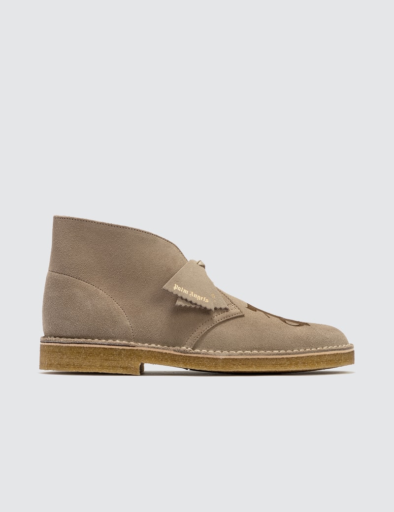 Image of Palm Angels Palm Angels x Clarks Logo Desert Boots