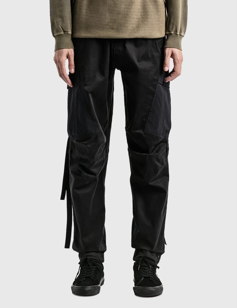 woven cargo track pants
