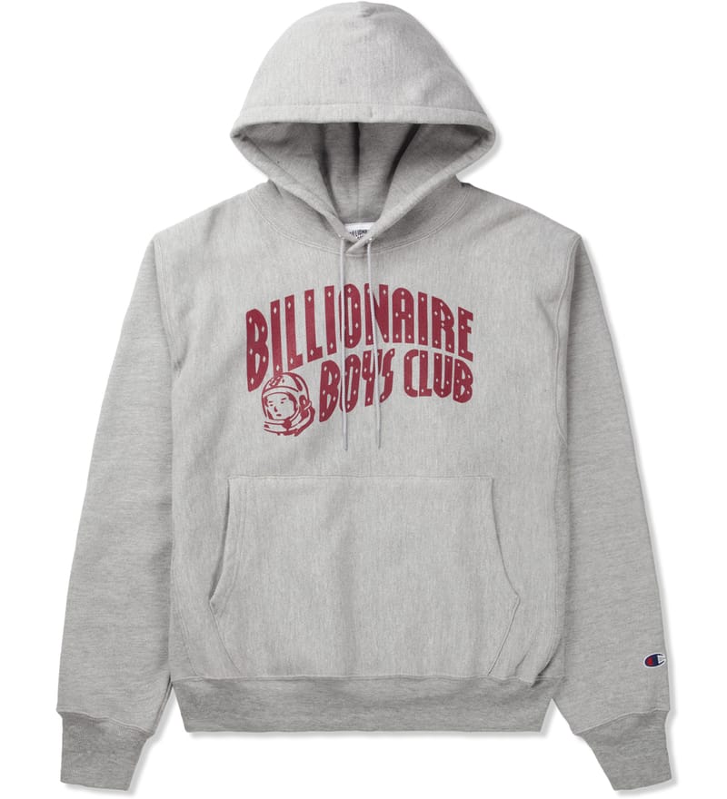 billionaire boys club grey hoodie