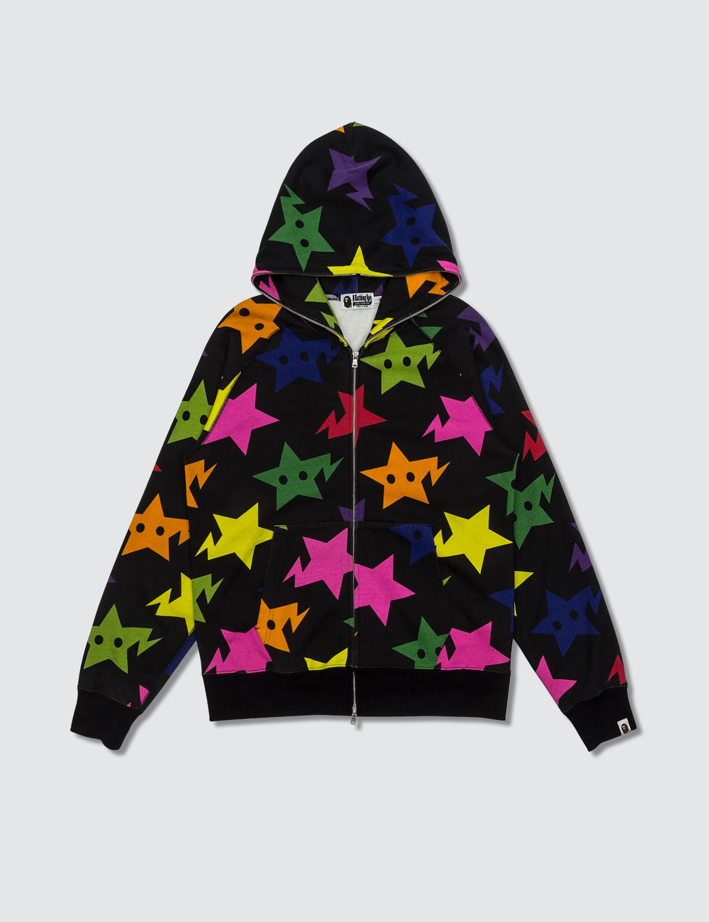 bape star hoodie