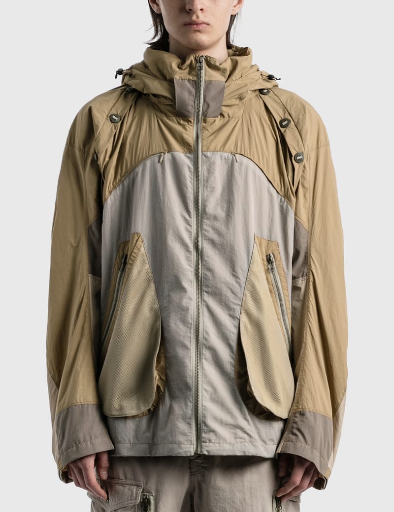 double hooded jacket