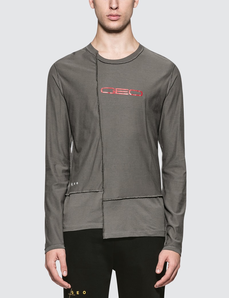Image of GEO Wide Geo Axis L/S T-Shirt