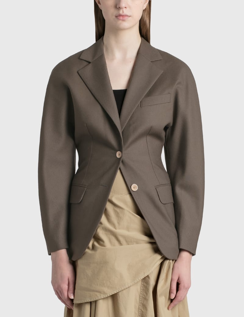 grey suit jacket womens