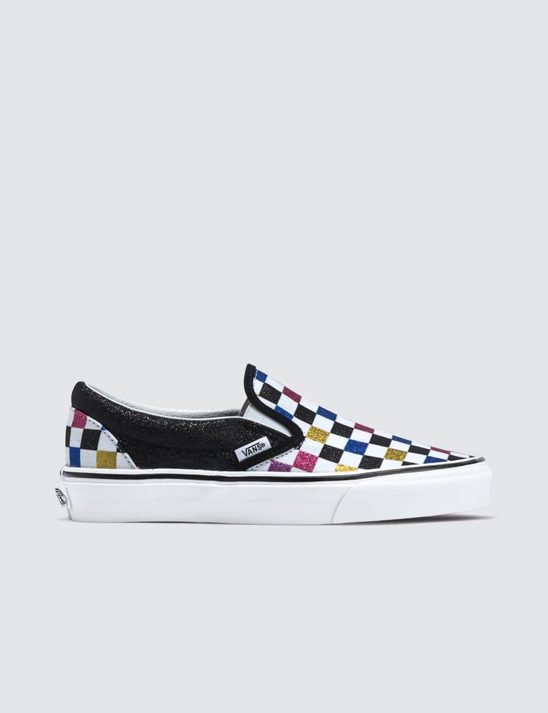 low top colorful vans
