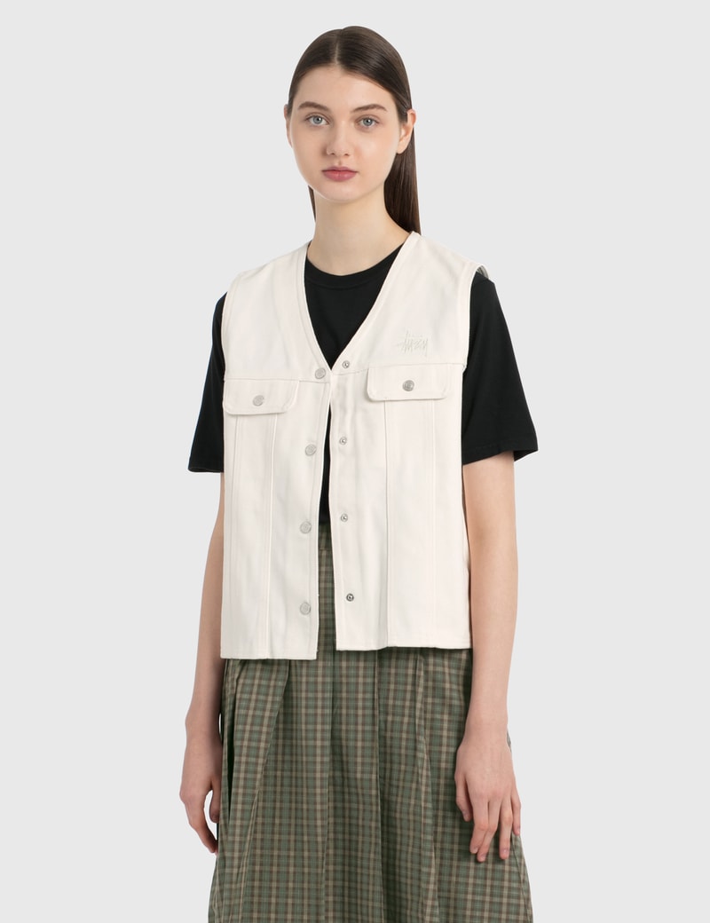 Image of Stussy Canvas Work Vest