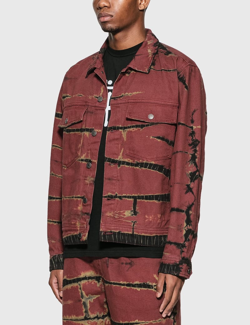 rip dye beach pant stussy
