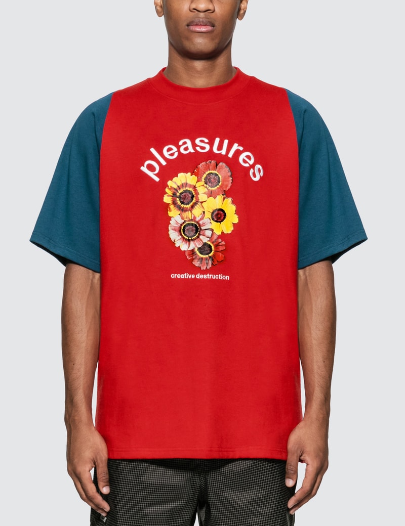 Image of Pleasures Destruction Heavy Knit T-Shirt