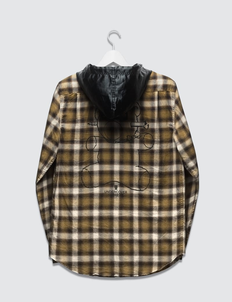 supreme hooded flannel