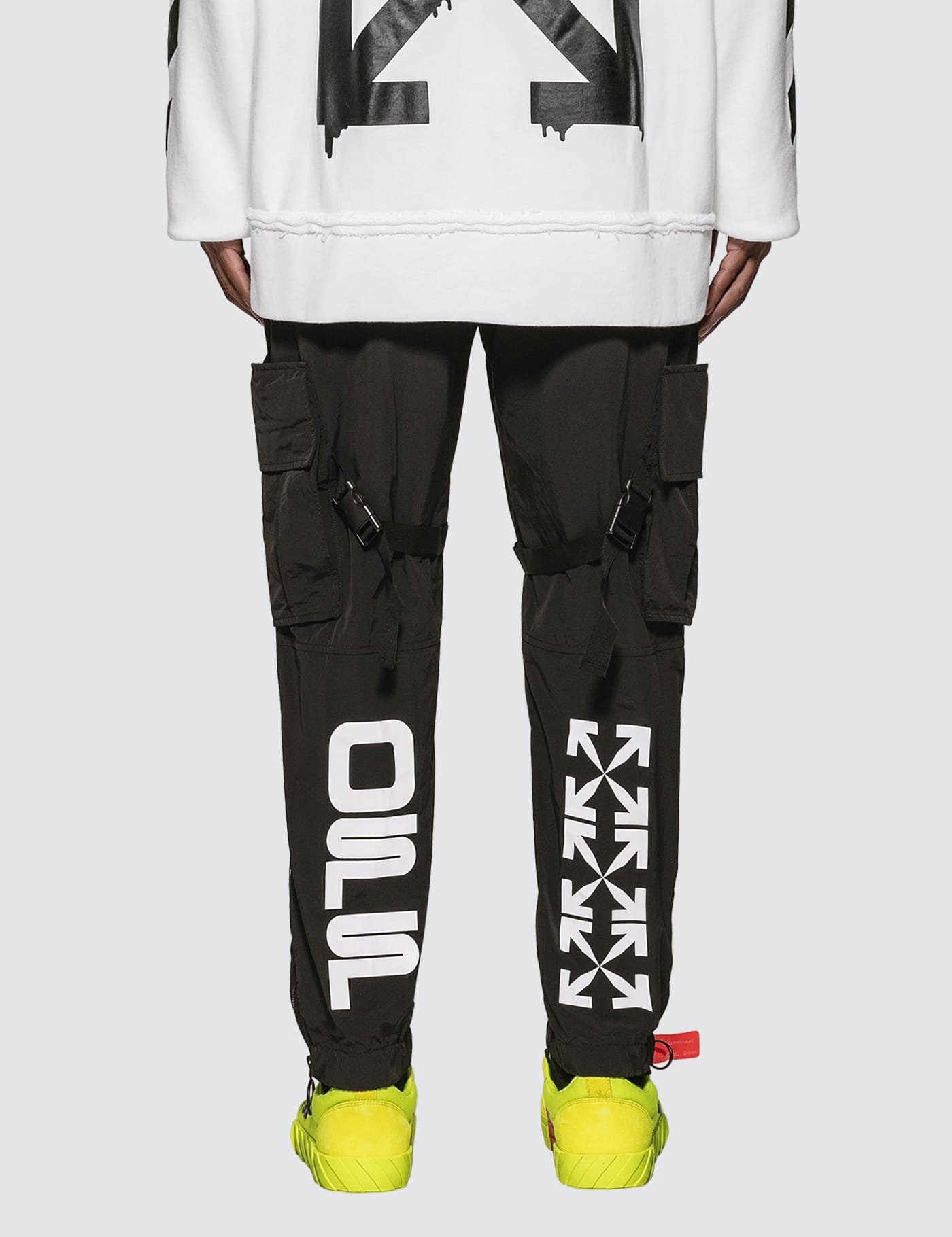 off white pants