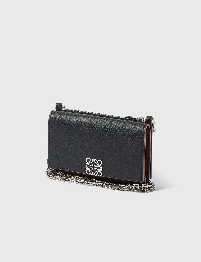 Image of Loewe Anagram Wallet On Chain