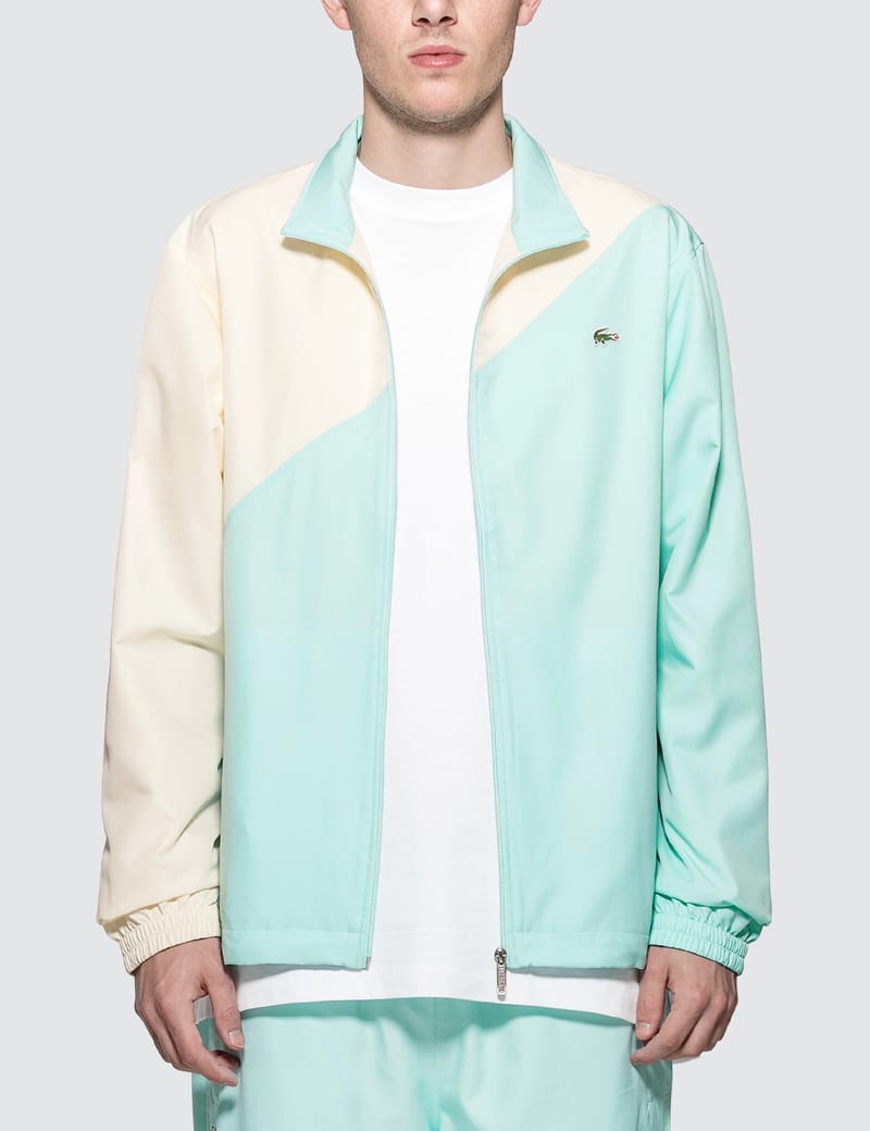 lacoste color block jacket