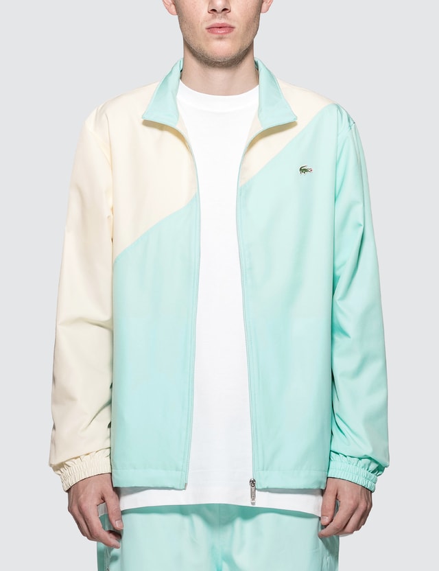 Lacoste Golf Le Fleur X Lacoste Colorblock Track Jacket Hbx