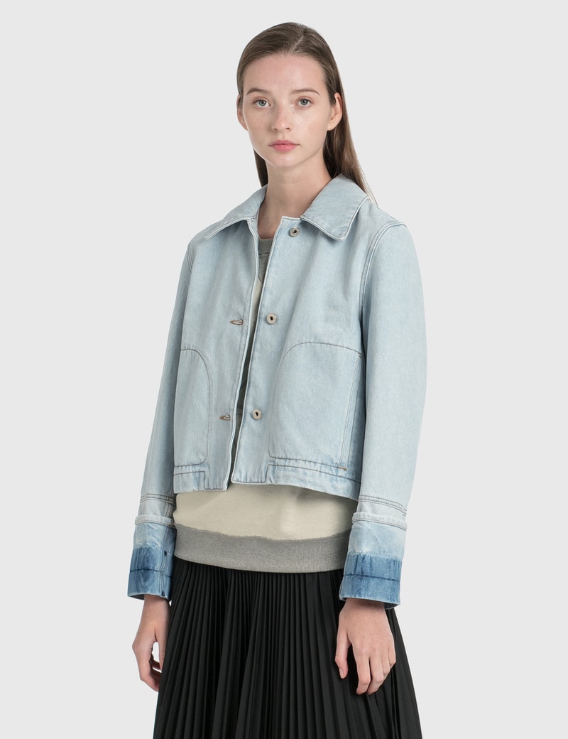 Image of Loewe Button Denim Jacket