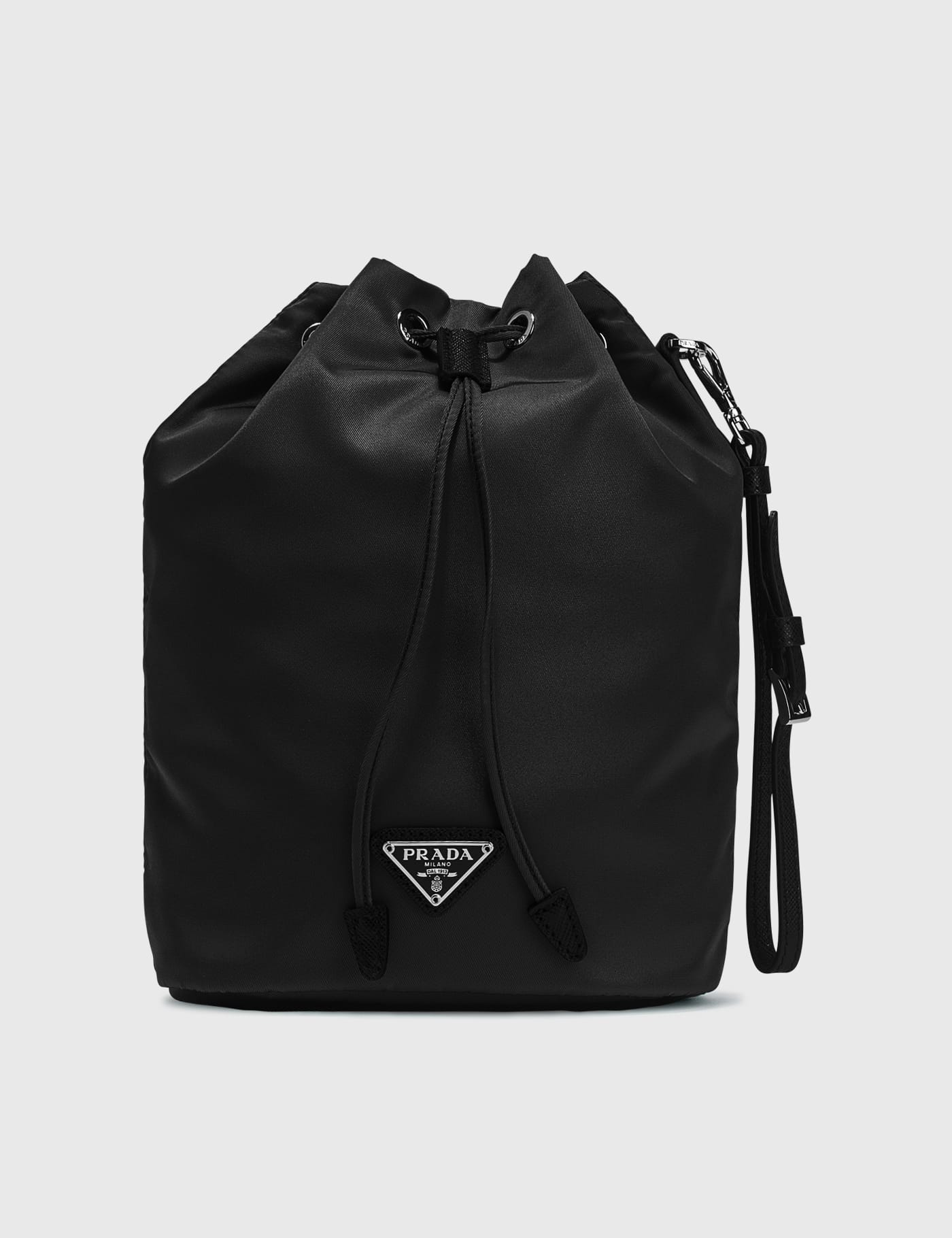 prada drawstring bag with strap